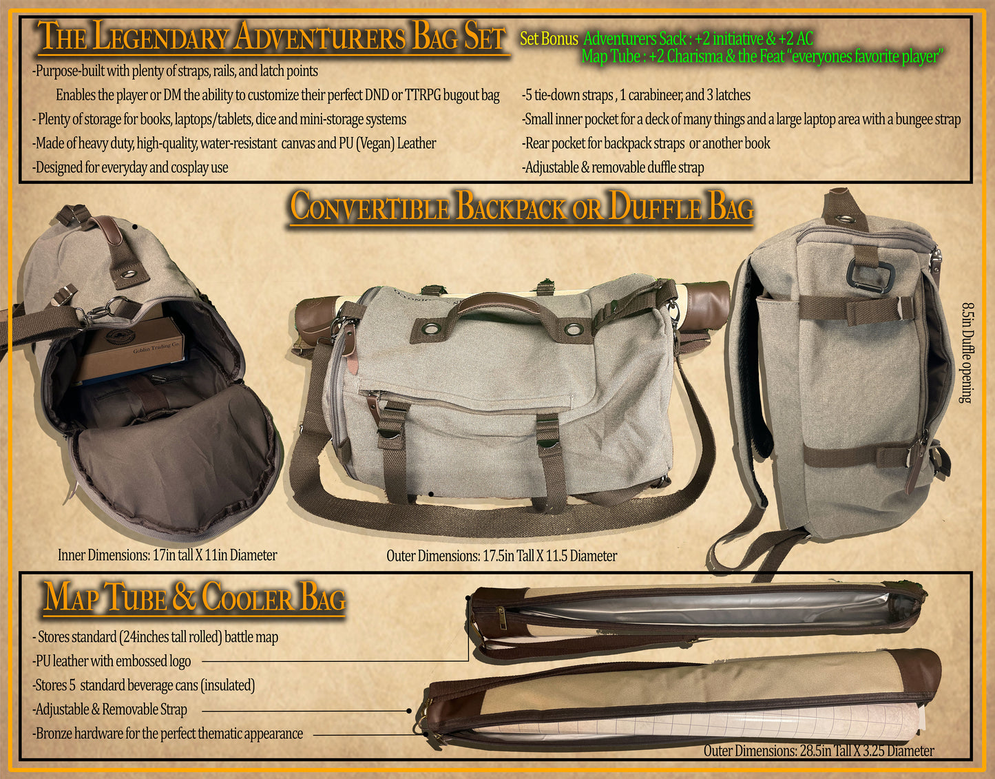 Legendary Adventurer's Bag