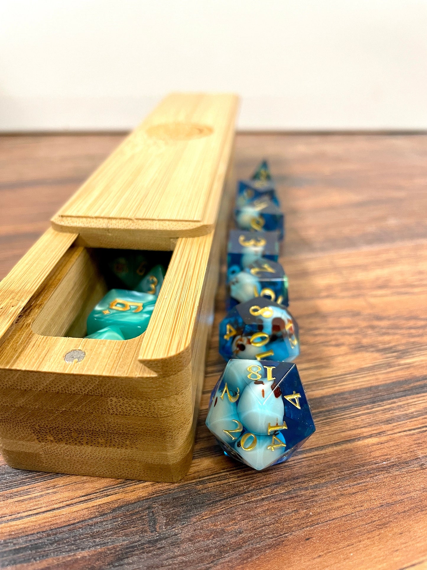 DnD Class Dice Box, Personalized Dice Box, Dice Storage, D&D, TTRPG, Gamer Gift, Table Top Games, Bamboo box